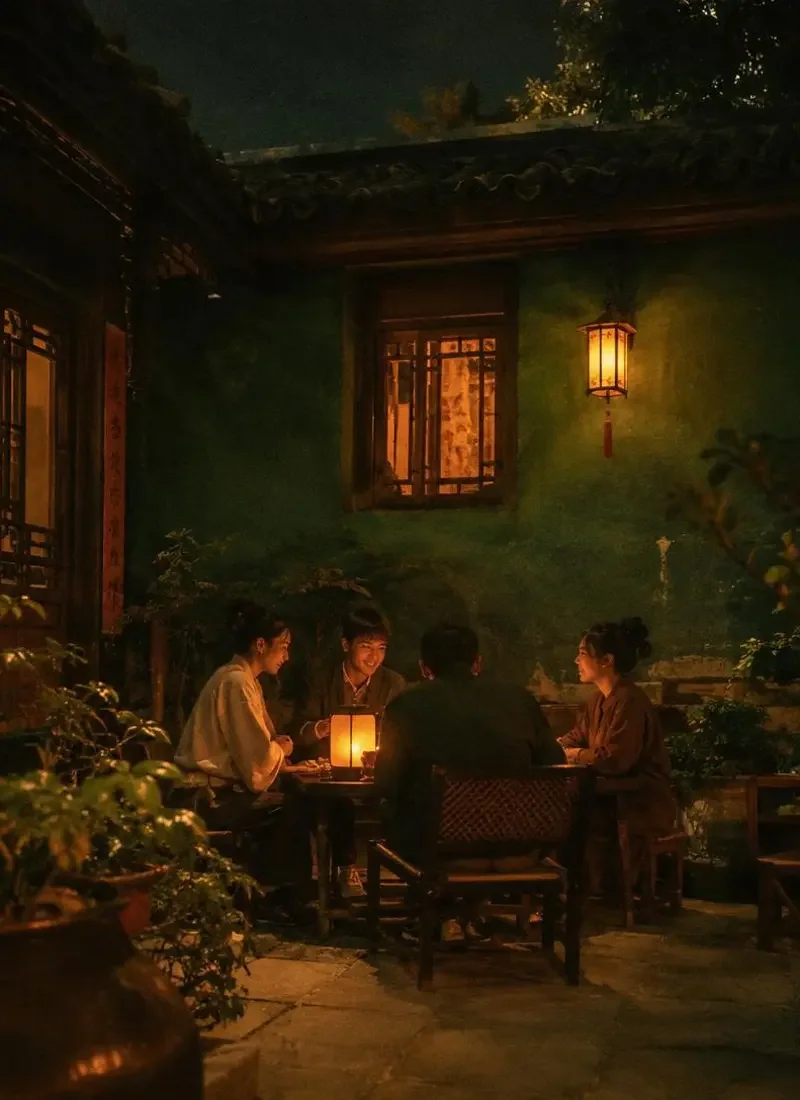 黄果剧场《小院不夜》封面海报，甜宠题材